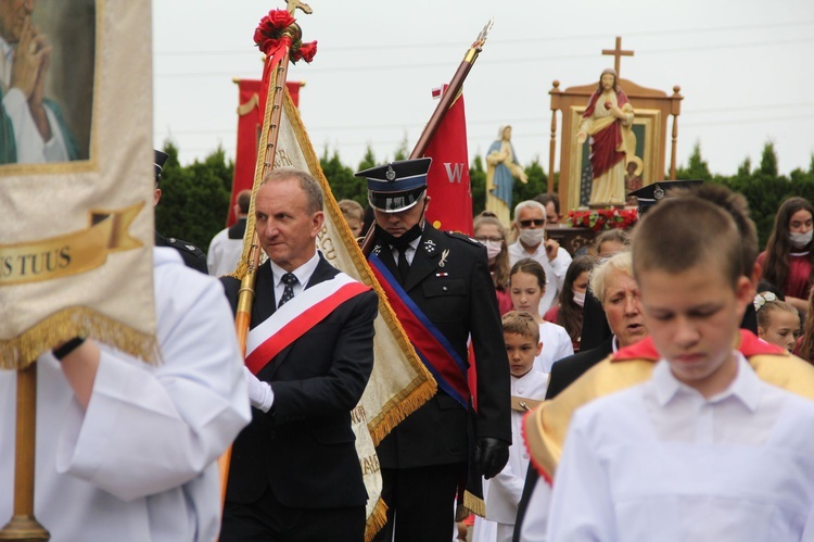 Koszyce Małe. Ogłoszenie św. Małgorzaty Marii Alacoque drugą patronką kościoła