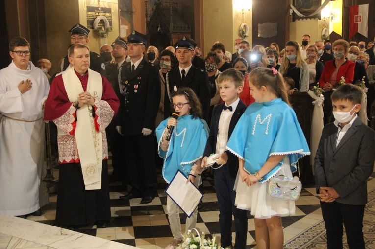 Pilzno. Powitanie św. Michała Archanioła