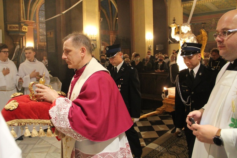 Pilzno. Powitanie św. Michała Archanioła