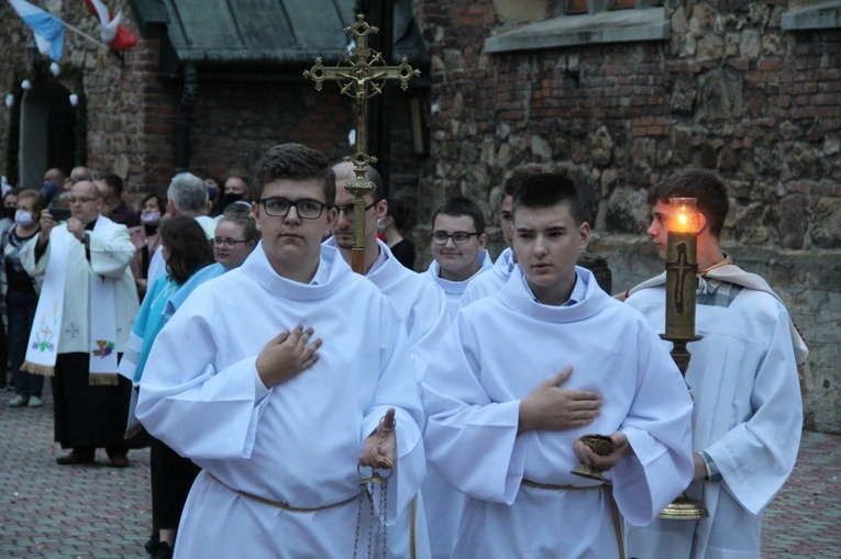 Pilzno. Powitanie św. Michała Archanioła