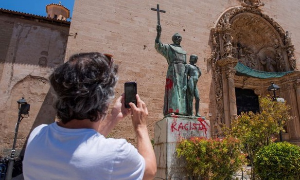 Pomnik Junipero Serry w hiszpańskiej Palma de Majorca