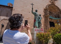 Pomnik Junipero Serry w hiszpańskiej Palma de Majorca