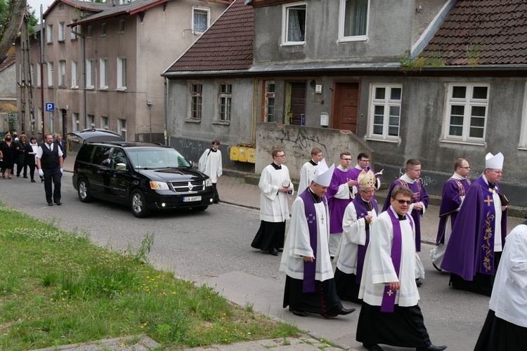 Pogrzeb śp. Mieczysława Adamczyka