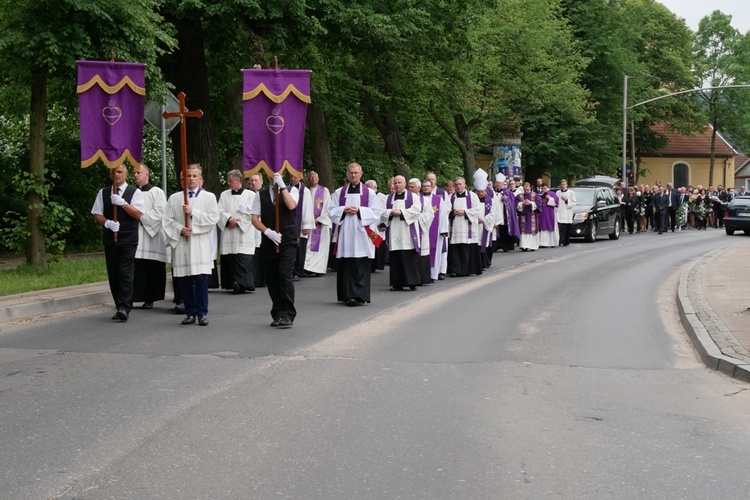 Pogrzeb śp. Mieczysława Adamczyka