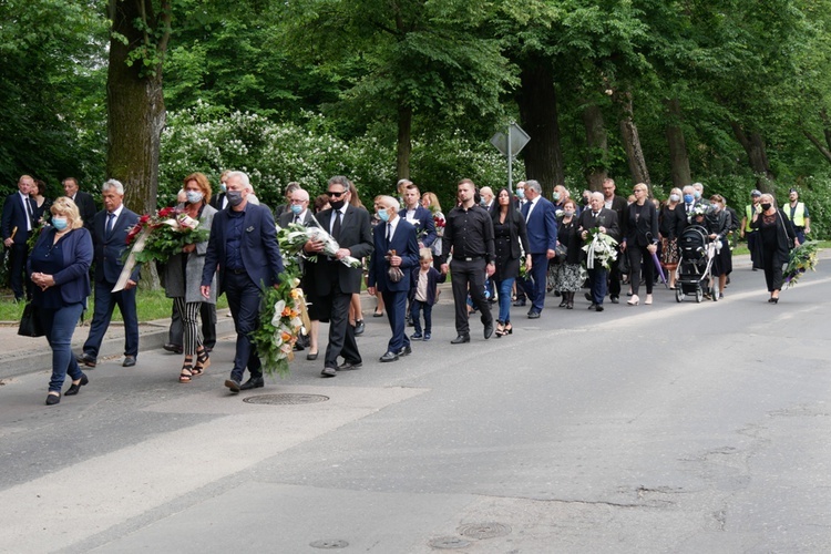 Pogrzeb śp. Mieczysława Adamczyka