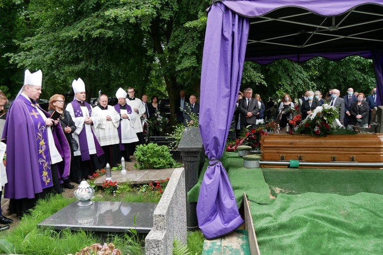 Pogrzeb śp. Mieczysława Adamczyka