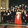 W 1998 r. papież dostał obraz patronki górników.