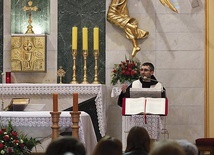 Uczestnicy wysłuchali konferencji o. Arkadiusza Bąka OFM Conv.