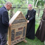 Hotel dla owadów przy Domu Biskupim w Zielonej Górze