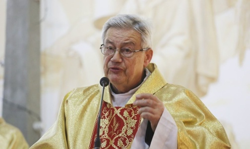 Ks. kan. Józef Święcicki w parafii MB Królowej Polski był proboszczem od 1988 r.