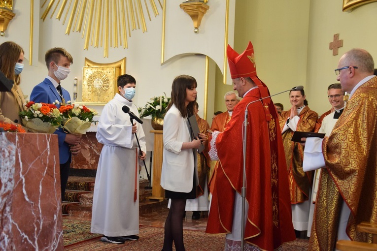 Bierzmowanie w Dobrej