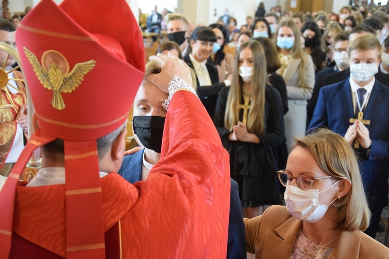 Bierzmowanie w Dobrej