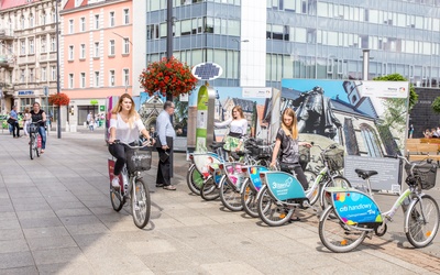 Katowice. 7 nowych wypożyczalni rowerów