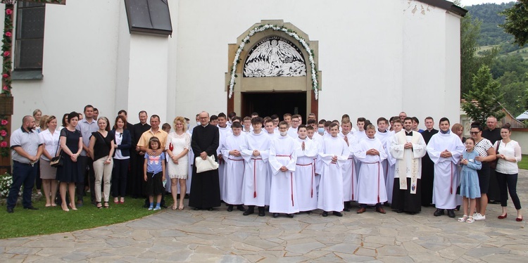 Błogosławieństwo lektorów w Ujanowicach