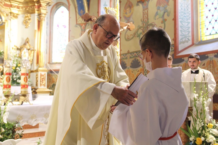 Błogosławieństwo lektorów w Ujanowicach