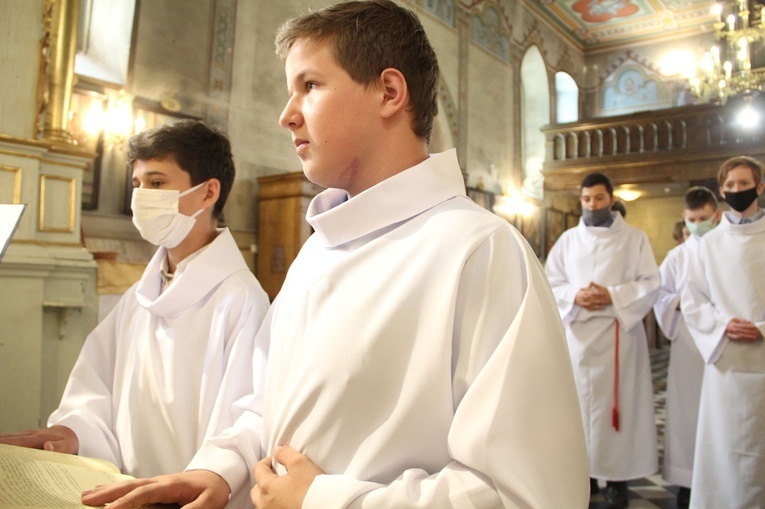 Błogosławieństwo lektorów w Ujanowicach
