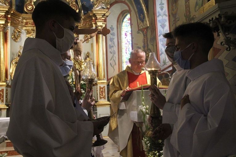 Błogosławieństwo lektorów w Ujanowicach