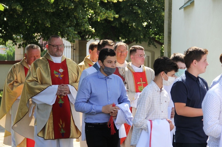 Błogosławieństwo lektorów w Ujanowicach