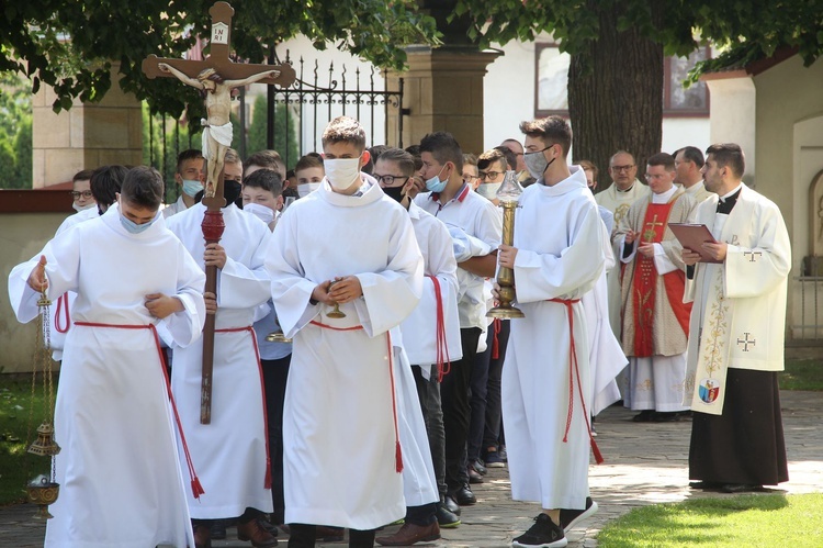 Błogosławieństwo lektorów w Ujanowicach