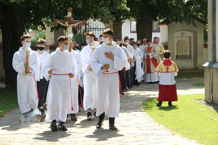 Błogosławieństwo lektorów w Ujanowicach