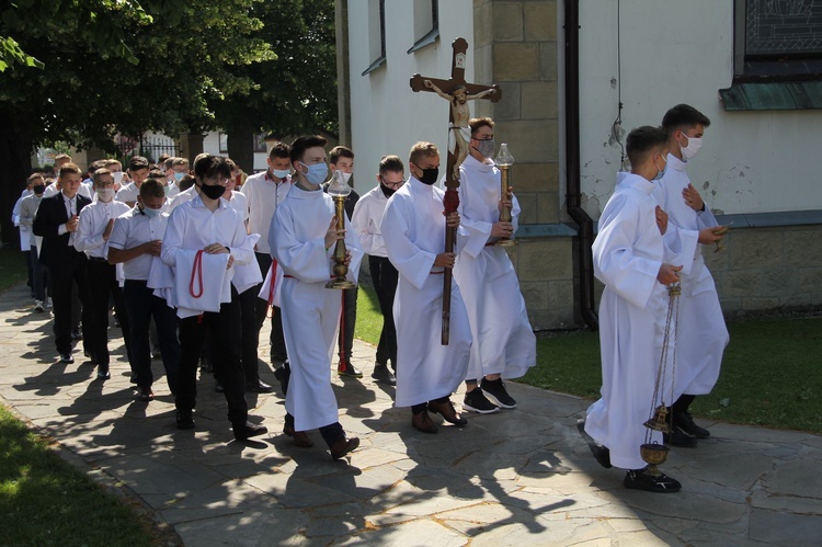 Błogosławieństwo lektorów w Ujanowicach