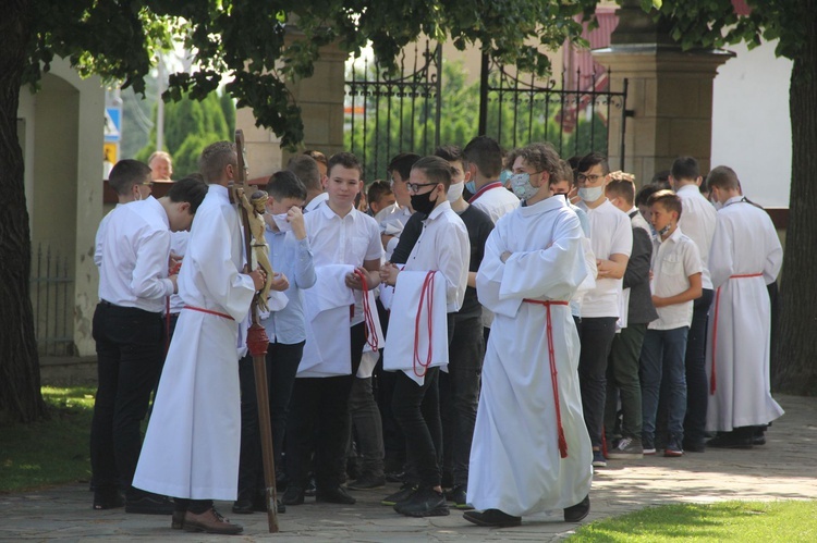 Błogosławieństwo lektorów w Ujanowicach