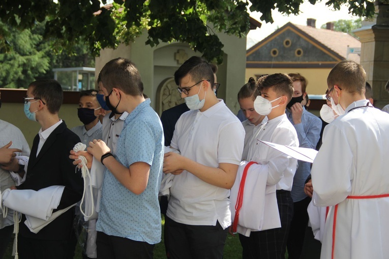 Błogosławieństwo lektorów w Ujanowicach