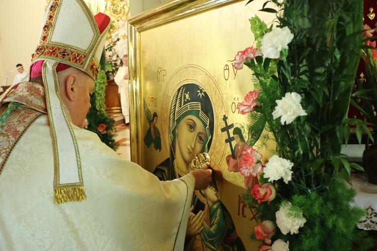 Koronacja obrazu Matki Bożej Nieustającej Pomocy w Bolesławcu