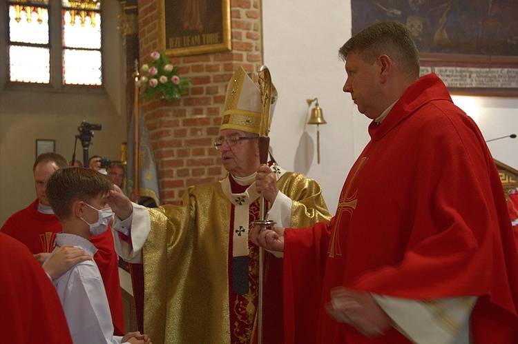 Bierzmowanie w puckiej farze 2020 r.