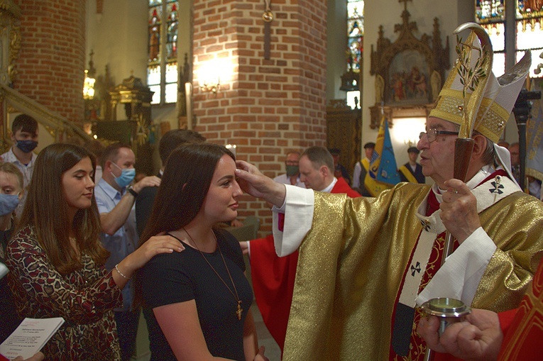 Bierzmowanie w puckiej farze 2020 r.