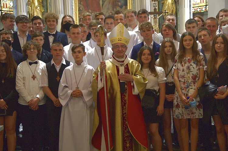 Bierzmowanie w puckiej farze 2020 r.