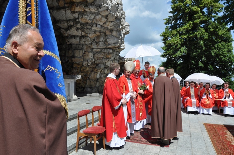 Pielgrzymka mężczyzn i młodzieńców na Górę Świętej Anny