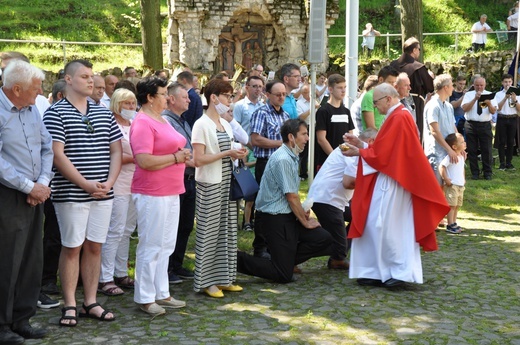 Pielgrzymka mężczyzn i młodzieńców na Górę Świętej Anny