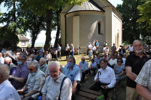 Pielgrzymka mężczyzn i młodzieńców na Górę Świętej Anny