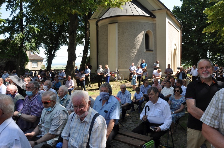 Pielgrzymka mężczyzn i młodzieńców na Górę Świętej Anny