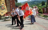 Wprowadzenie relikwii bł. ks. Jerzego Popiełuszki w Rycerce Górnej