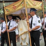 Wprowadzenie relikwii bł. ks. Jerzego Popiełuszki w Rycerce Górnej