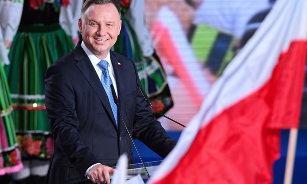 Prezydent Andrzej Duda wygrywa w USA