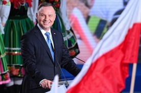 Prezydent Andrzej Duda wygrywa w USA