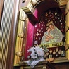 ▲	Obraz Madonny z Dzieciątkiem z Łopacina, czczonej pod wezwaniem  „Ianua Coeli”.