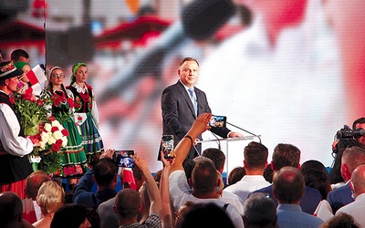 Andrzej Duda tutaj rozpoczął kampanię  i tu oczekiwał na pierwsze wyniki.