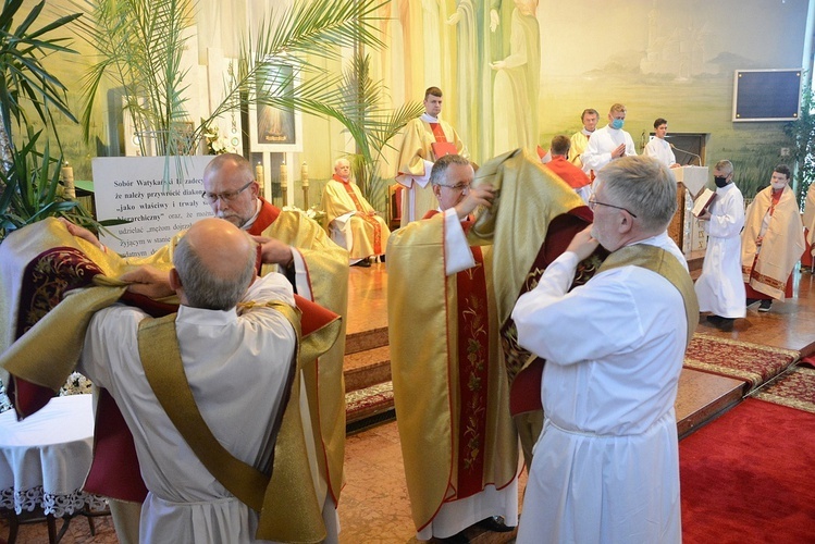 Święcenia diakona stałego z Łącka