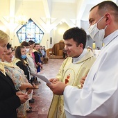 Uroczyste przyjęcie nowych członków.