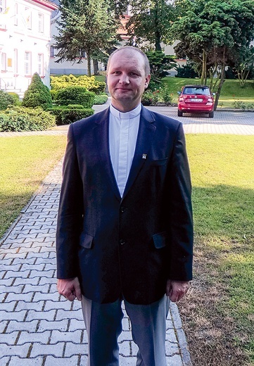 Ks. Przemysław jest asystentem diecezjalnym KSM od uroczystości Chrystusa Króla, 24 listopada 2019 r.