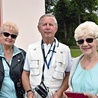 Słuchacze UTW w Pile  (od lewej): Ewa Kondeja, Marek Pluciński,  Krystyna Plucińska.