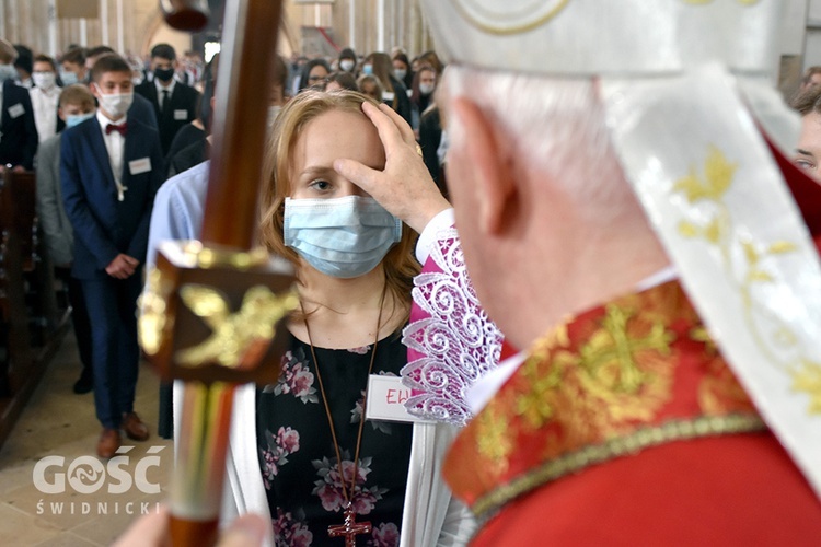 Bierzmowanie i odpust w strzegomskiej parafii