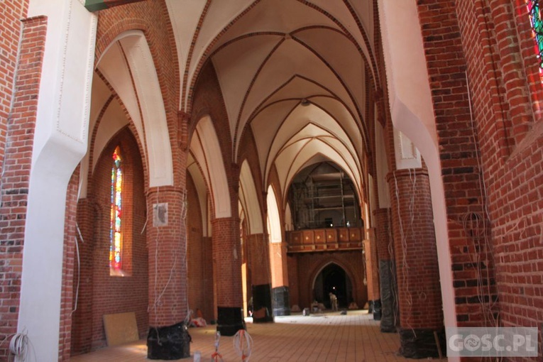 Trwa remont gorzowskiej katedry