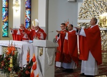 Bierzmowanie w Siedliskach k. Bobowej