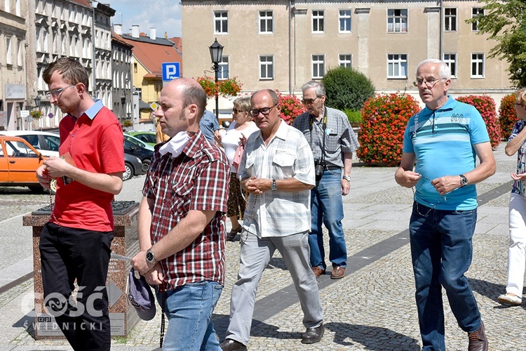 Męski Różaniec w Świdnicy - lipiec