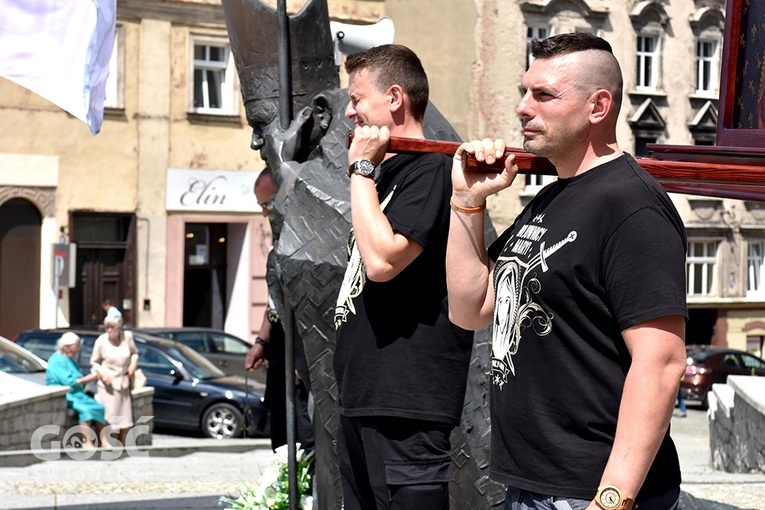 Męski Różaniec w Świdnicy - lipiec